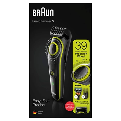 BRAUN BT 3241 BLK/VTGRN + RZR BOX CEEMEA SAC SAKAL
