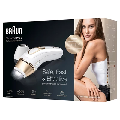 BRAUN IPL PL5124 WHITE/GOLD BOX EURO EPILASYON