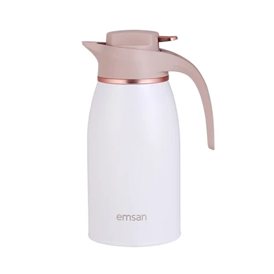 EMSAN GAMA 2 LT İNCİ BEYAZI TERMOS