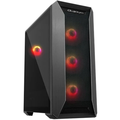 TECHNOPC QUANTUM ES2 AMD RYZEN 5 4500 16GB/500GB NVME SSD/6GB RTX2060 FDOS GAMING DESKTOP