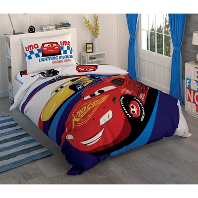 Taç Lisanslı Brf Nevresim Takımı Dh. Cars Race