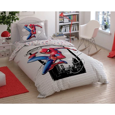 Taç Lisanslı Brf Nevresim Takımı Dh. Spıderman Cloudy