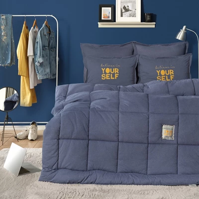KARACA MOTTO INDIGO ÇİFT KİŞİLİK COTTON COMFORT
